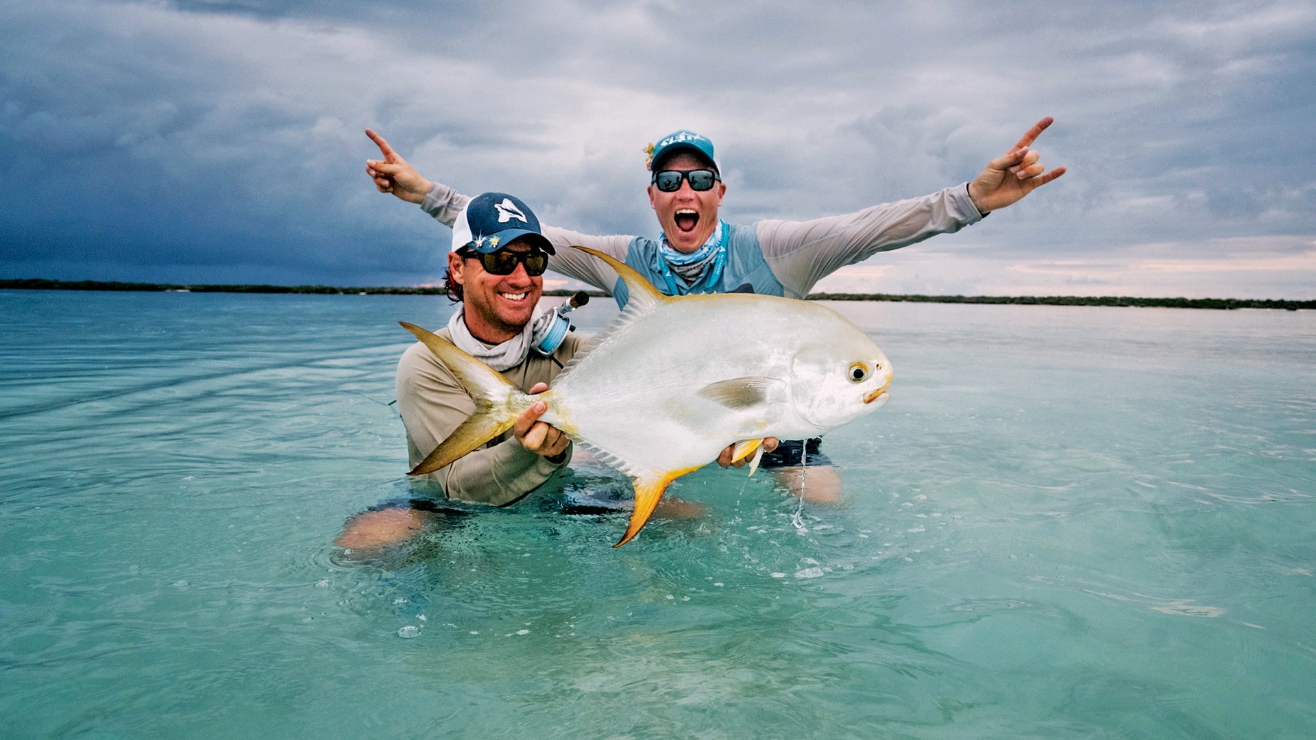 Saltwater fly fishing species available to fly fish with Alphonse
