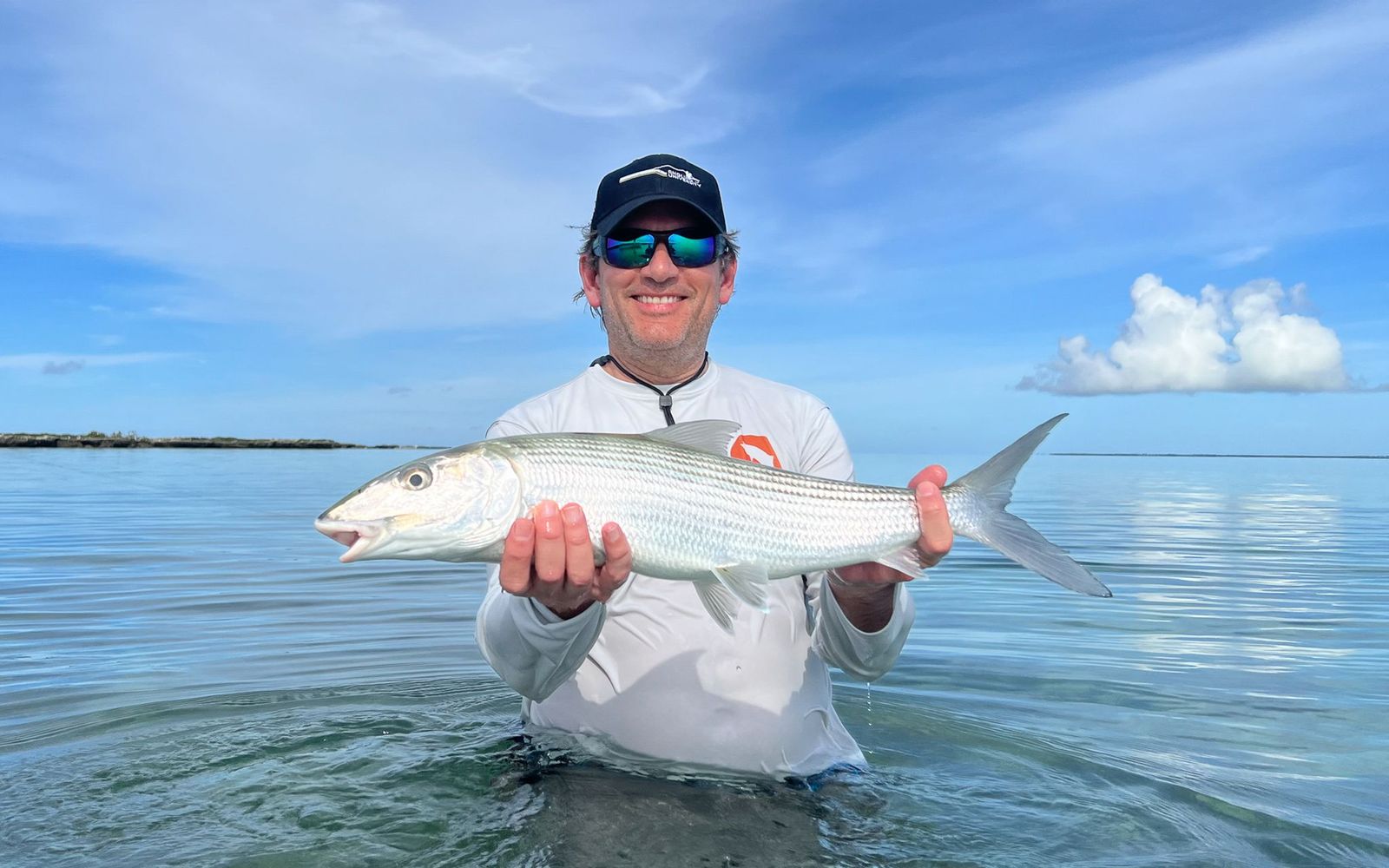 Angler with bonefish caught at AFC destinations