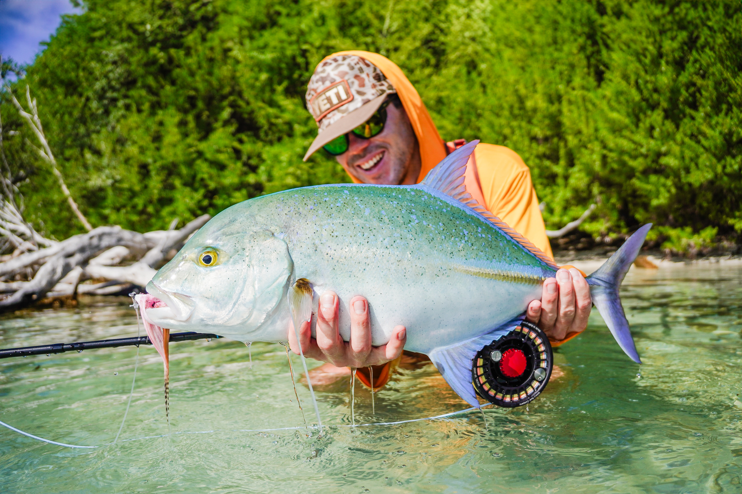 Fly Fishing Bluefin Trevally - The Catch, Facts, Flies, Rods & More
