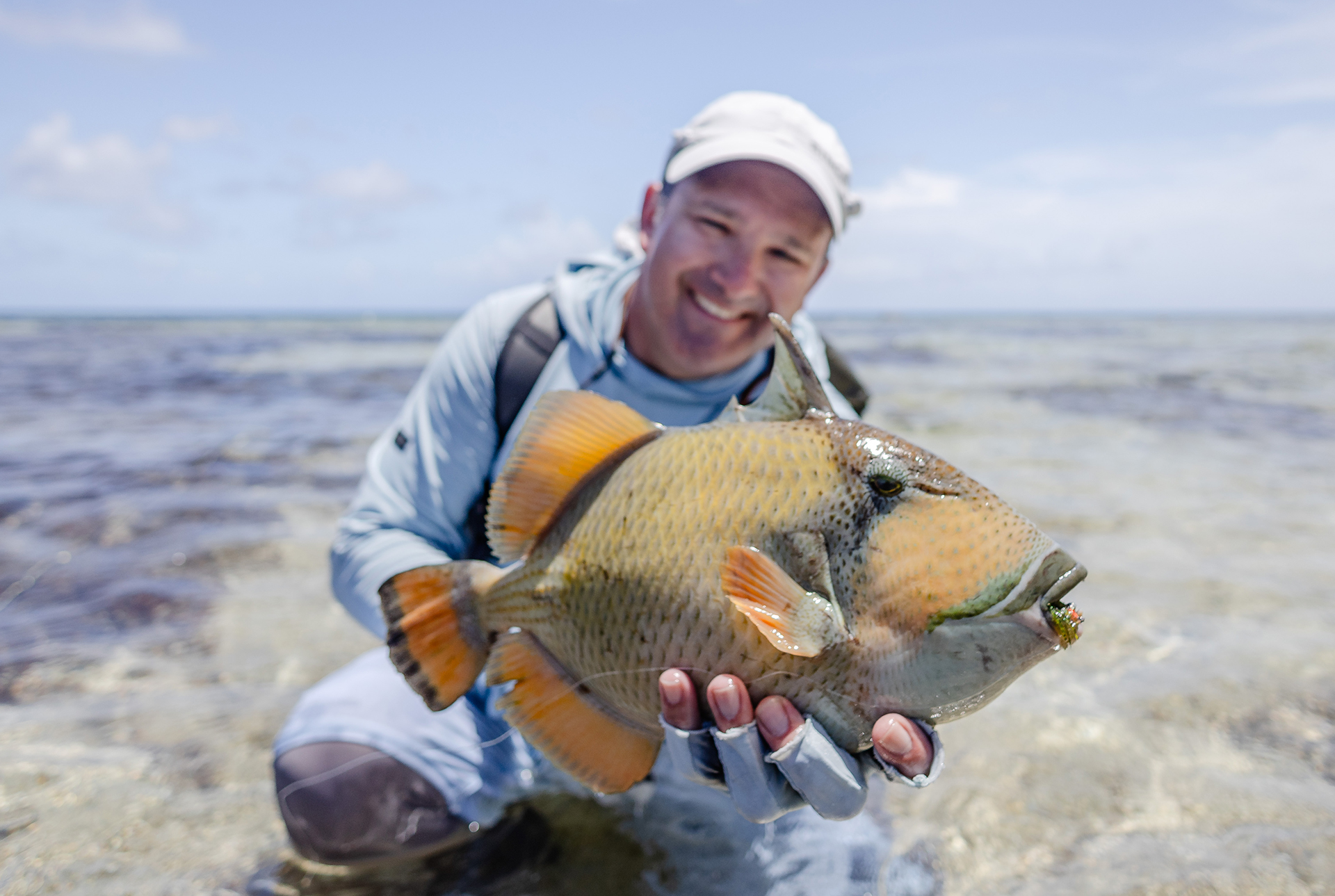 Astove Atoll Moustache Triggerfish Fly Fishing