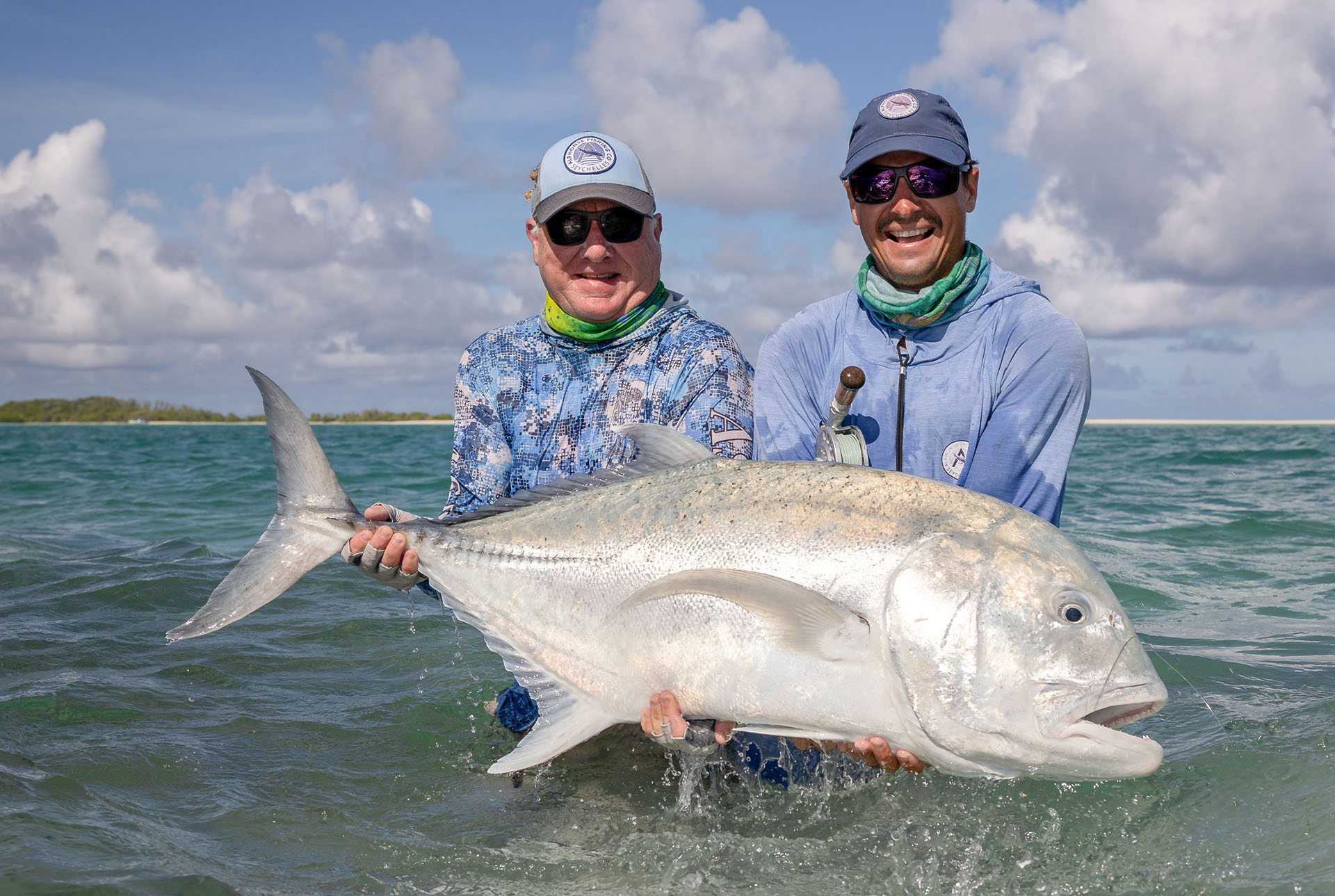 Seychelles Alphonse Island GT fly fishing