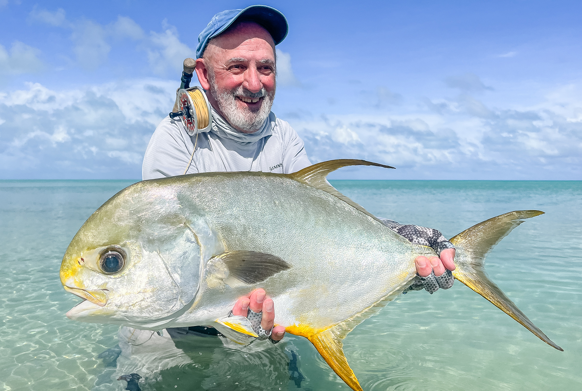 Seychelles Farquhar Atoll permit fly fishing