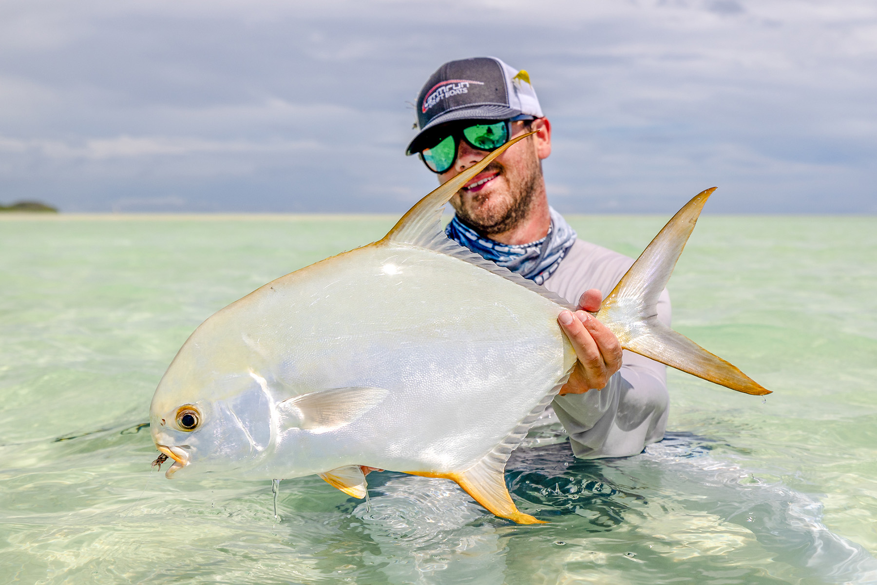 Seychelles Alphonse Island permit fly fishing