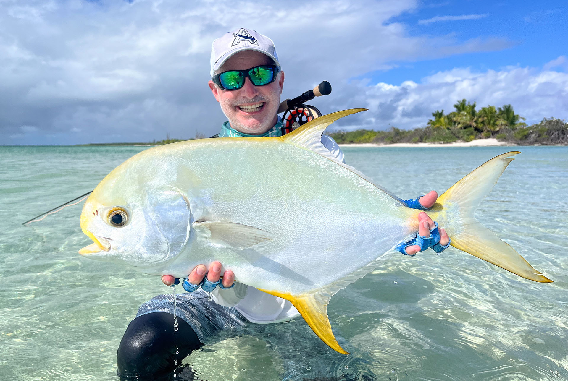 Seychelles Farquhar permit fly fishing