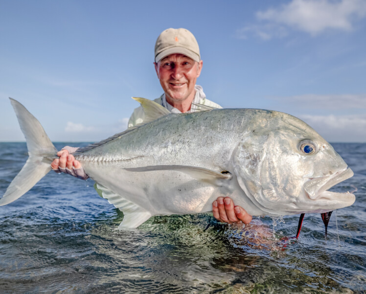 Seychelles Alphonse Fly Fishing Giant Trevally